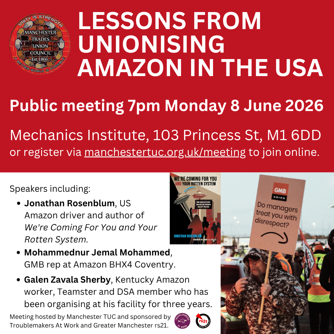 Lessons from unionising Amazon in the USA