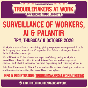 Surveillance of workers, AI & Palantir